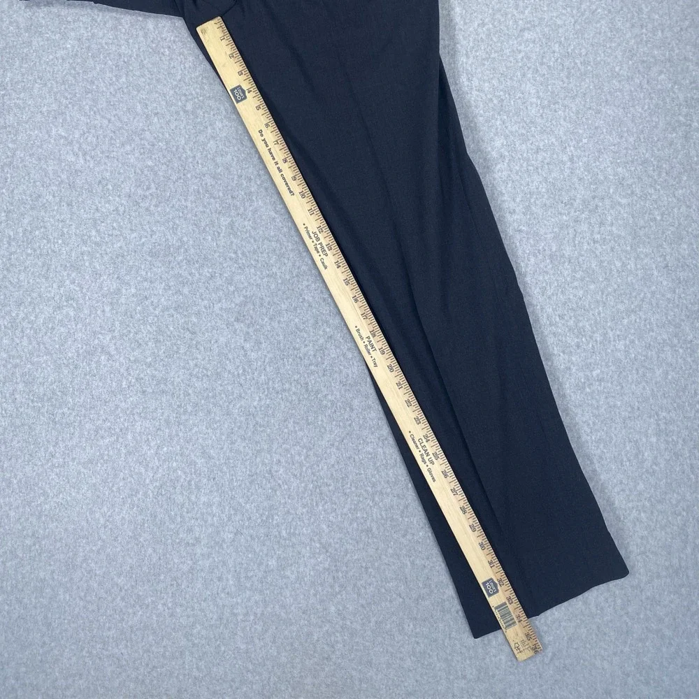 Banana Republic Gavin Dress Pants Mens 34/34 Gray Wool Straight Leg Trousers